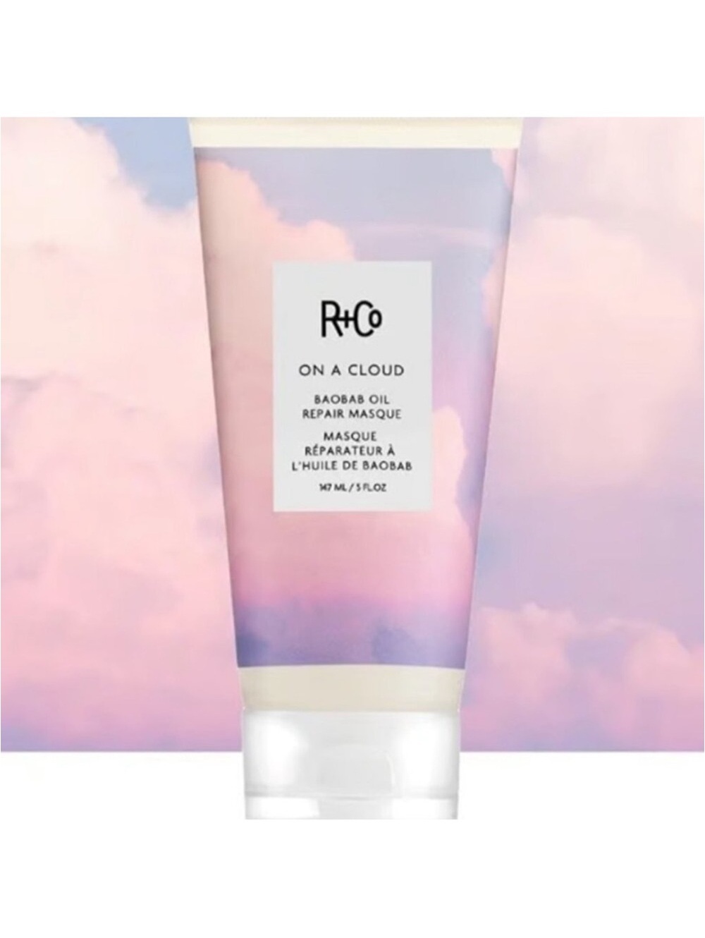 R + Co On A Cloud Baobab Oil Repair Masque 5 fl oz NEW